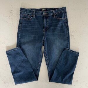 Buffalo David Bitton Mollie Hi Rise Dark Wash Stretch Skinny Jeans Blue Sz 10